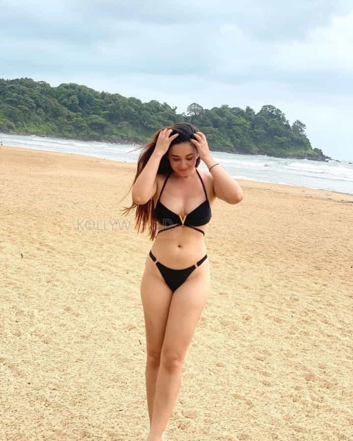 Tum Jahan Raho Actress Aditi Budhathoki Hot Bikini Photos 01