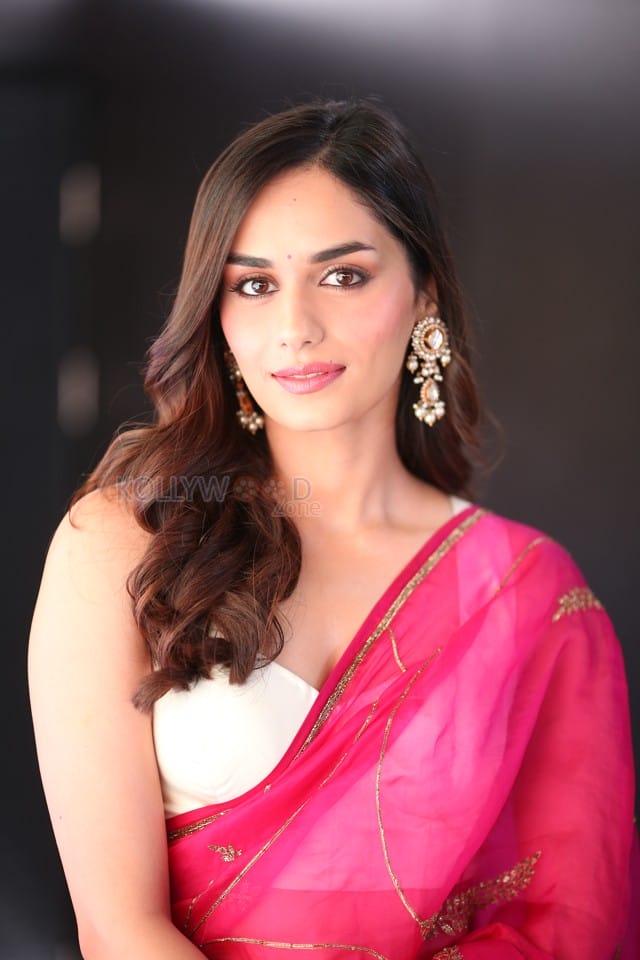 Actress Manushi Chhillar at Operation Valentine Trailer Launch Photos 11