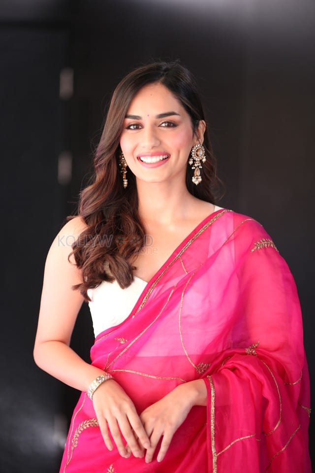 Actress Manushi Chhillar at Operation Valentine Trailer Launch Photos 50