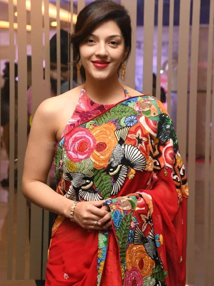 Actress Mehreen Pirzada at Spark Movie Trailer Launch Pictures 16