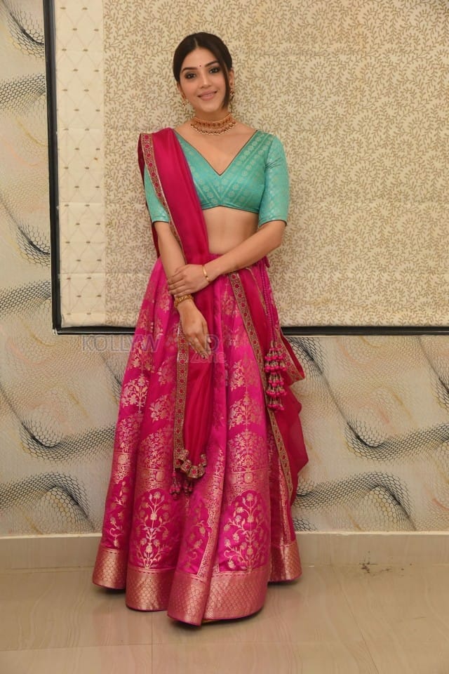 Actress Mehrene Kaur Pirzada At Aswathama Movie Audio Launch Stills