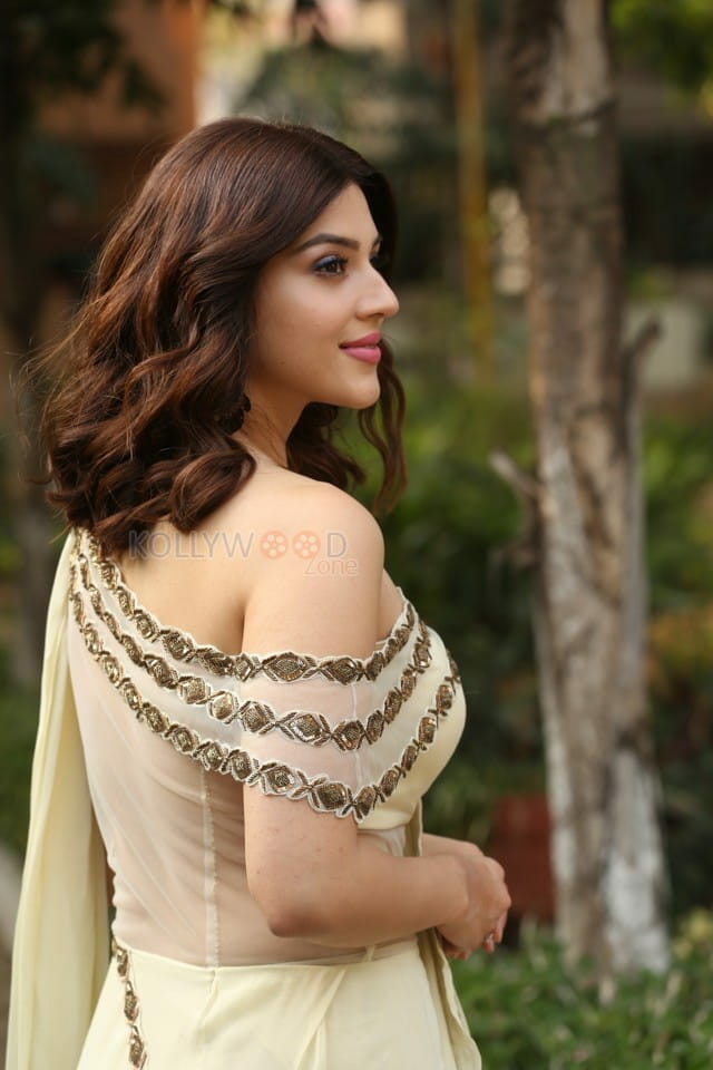 Actress Mehrene Kaur Pirzada At Entha Manchivaadavura Movie Interview Photos