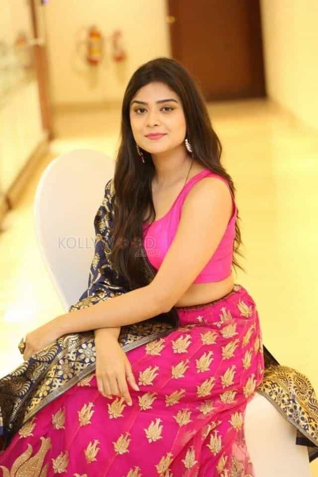 Actress Priyanka Sharma See Through Blouse Photos