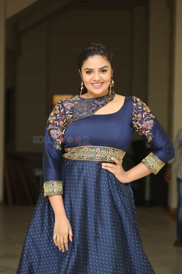 Actress Sreemukhi At Diksoochi Audio Launch Pictures