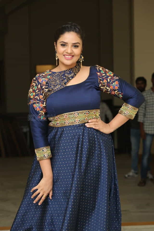 Actress Sreemukhi At Diksoochi Audio Launch Pictures