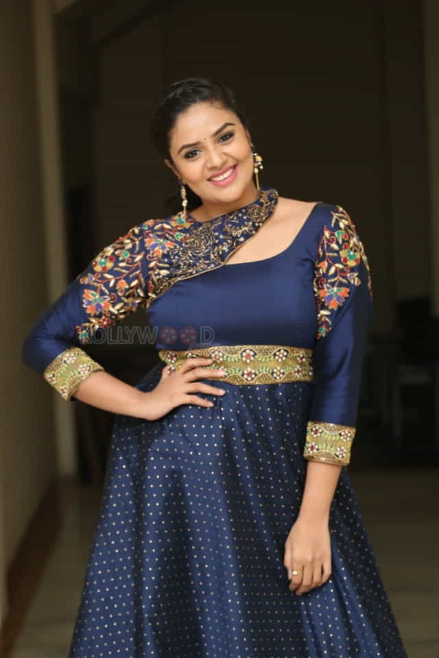 Actress Sreemukhi At Diksoochi Audio Launch Pictures