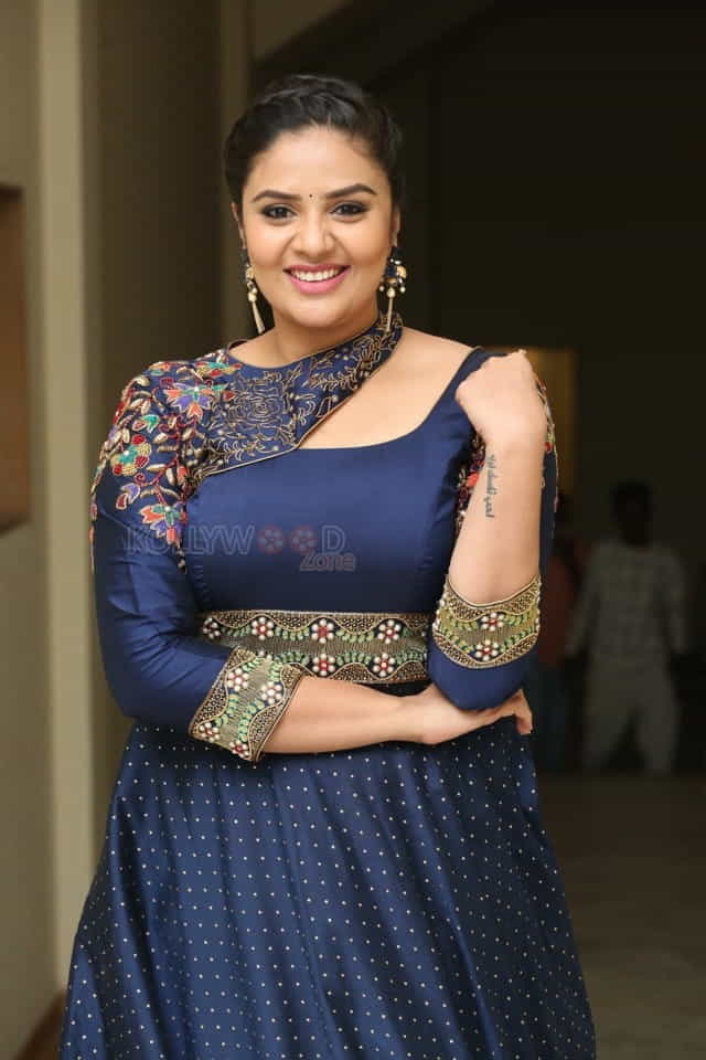 Actress Sreemukhi At Diksoochi Audio Launch Pictures