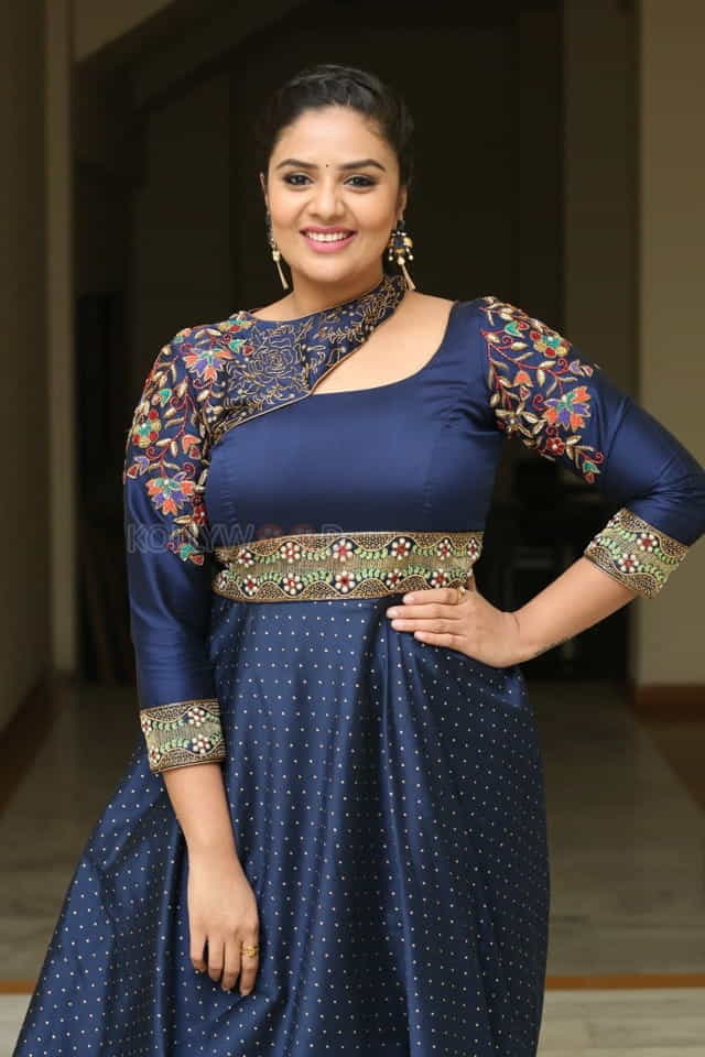 Actress Sreemukhi At Diksoochi Audio Launch Pictures