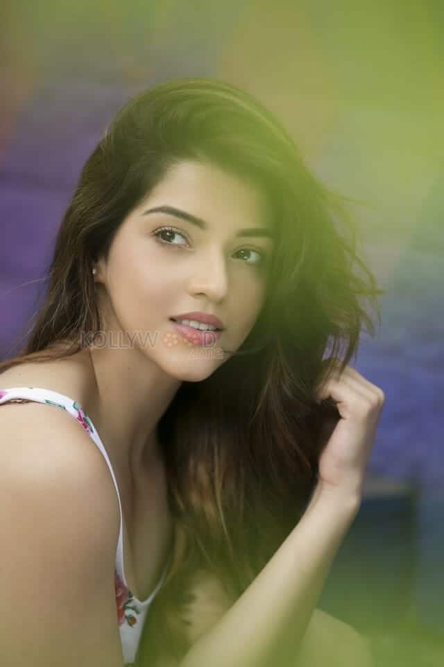 Beautiful Mehreen Kaur Pirzada in Floral Photography Pictures 02