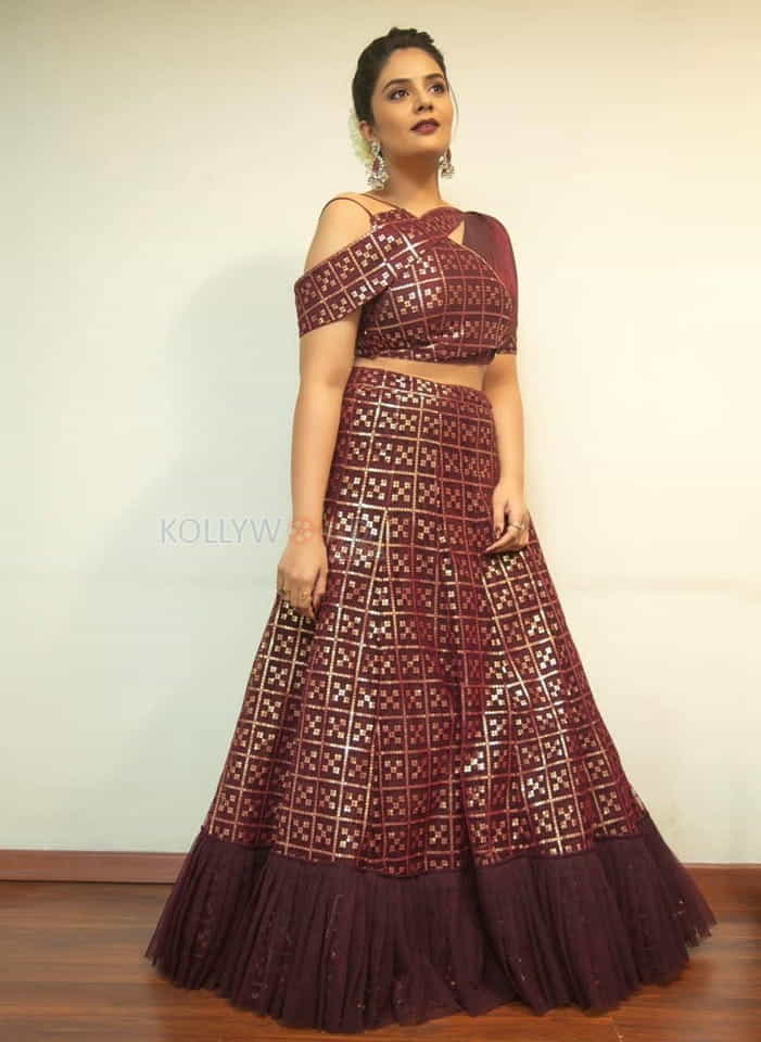 Celebrity Kabaddi League Host Sreemukhi Photoshoot Stills