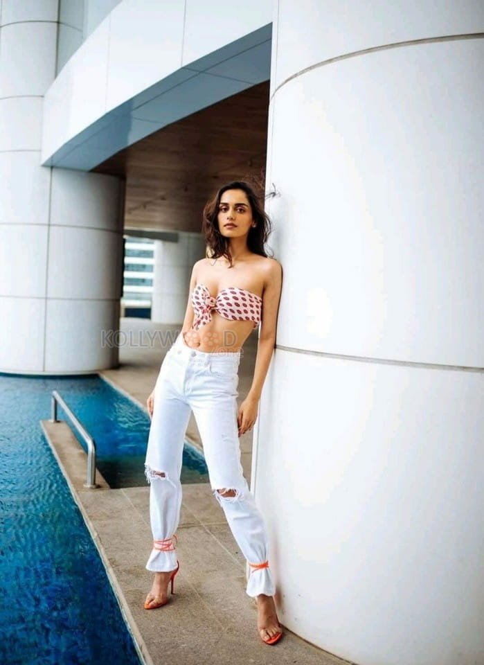 Fashion Model Manushi Chhillar Sexy Photoshoot Stills