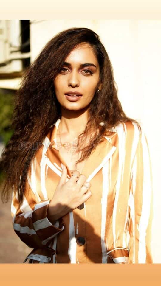 Indian Actress Manushi Chhillar Sexy Photoshoot Stills 07