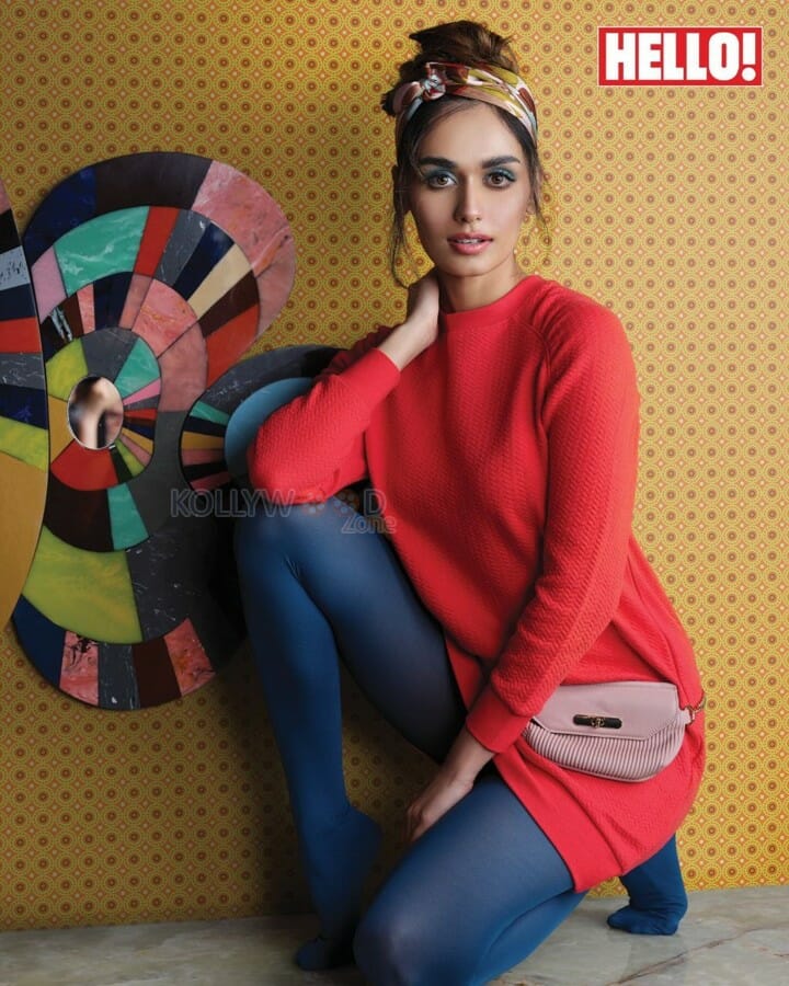 Manushi Chhillar Hello Magazine Photo 01