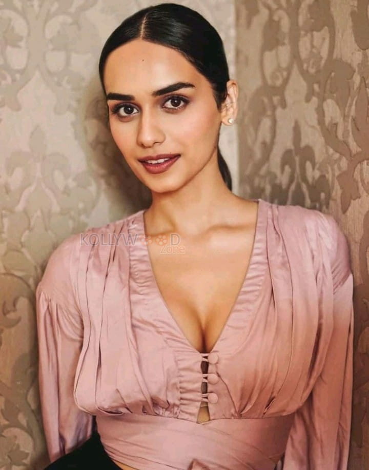 Manushi Chhillar Hot Cleavage Picture 01