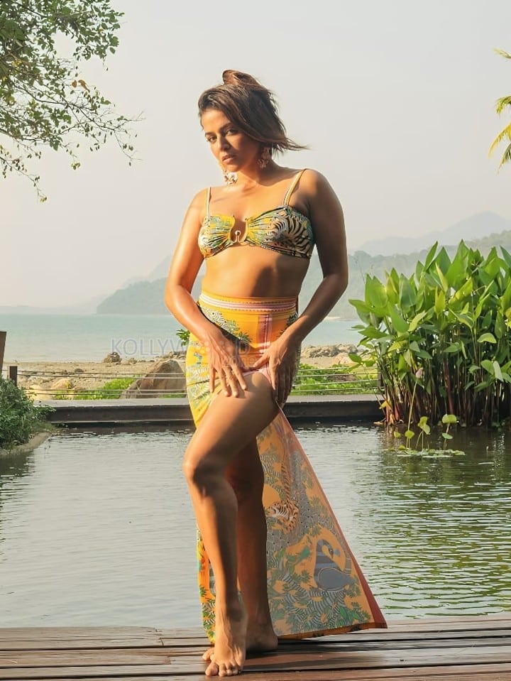 Sexy Wamiqa Gabbi Bikini Photos for Travel Leisure India Magazine Photos 01