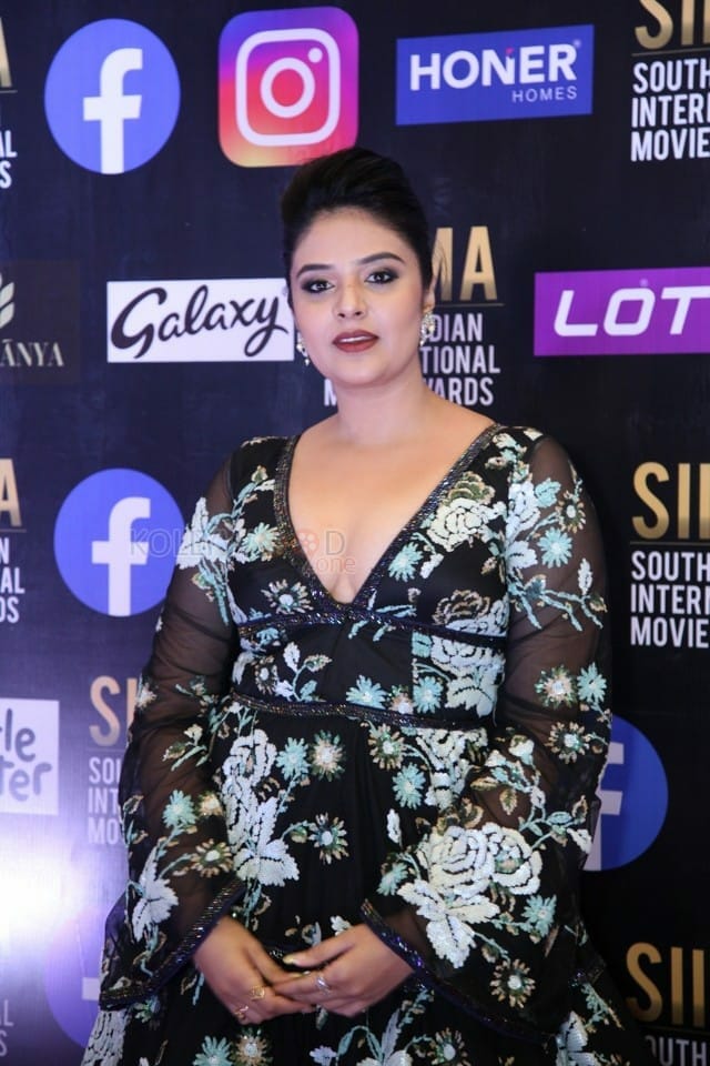 Sreemukhi at SIIMA Awards 2021 Stills 02