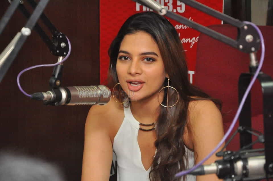 Tanya Hope At Patel Sir Movie Song Launch At Red Fm Photos