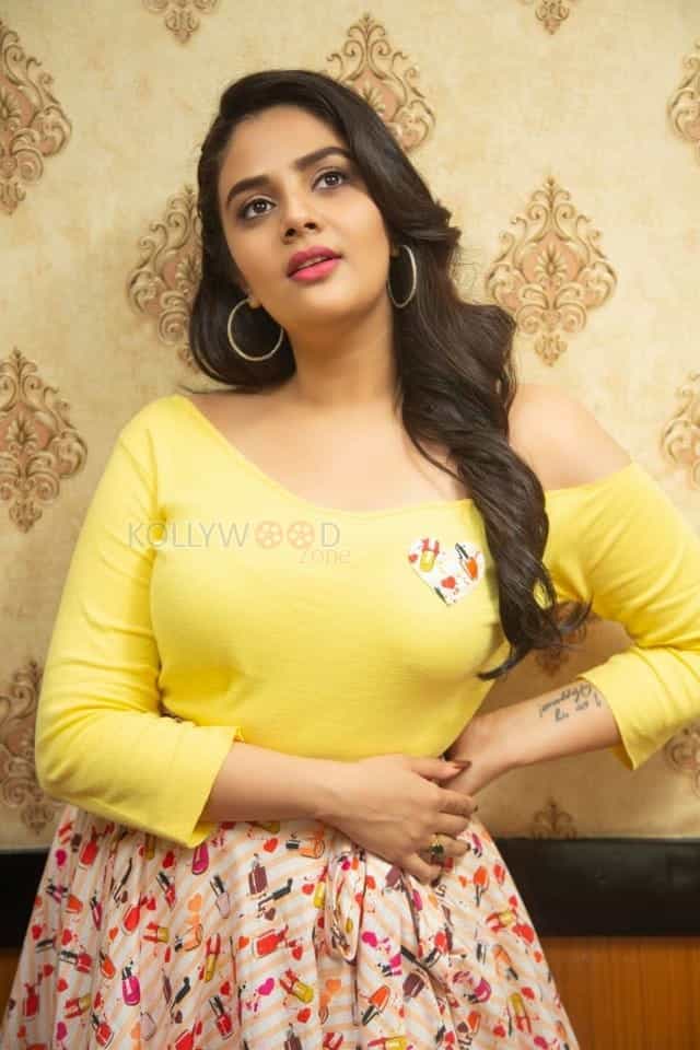 Telugu Television Anchor Sreemukhi Photoshoot Stills