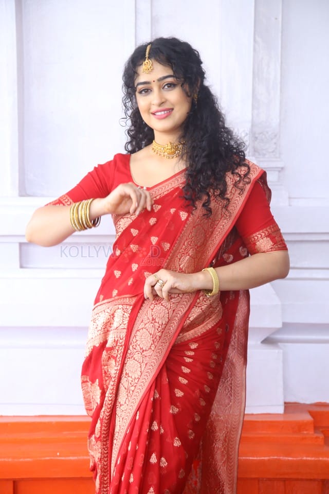 Actress Apsara Rani at New Movie Launch Photos 01