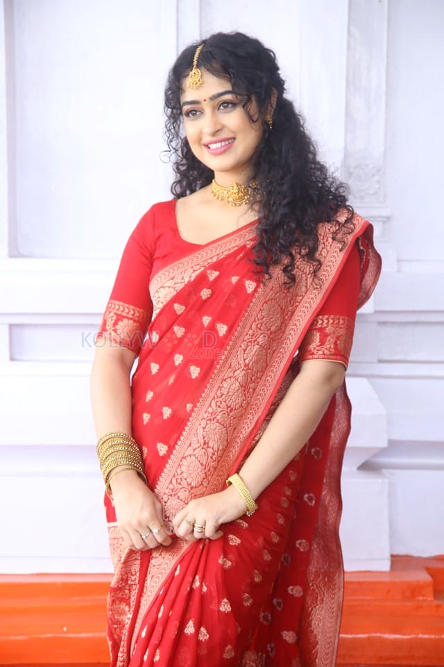 Actress Apsara Rani at New Movie Launch Photos 03