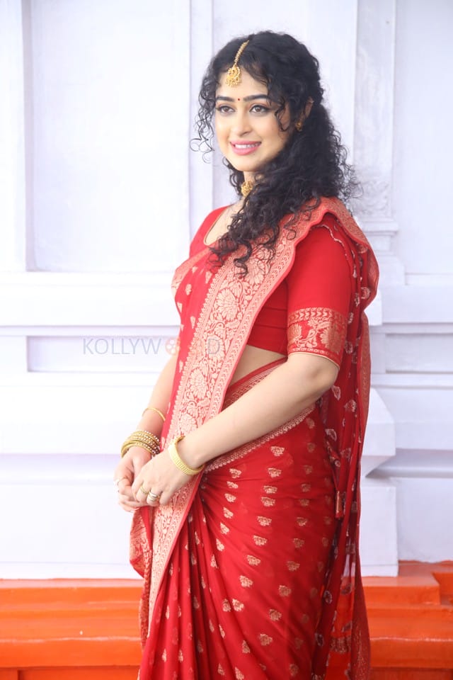 Actress Apsara Rani at New Movie Launch Photos 04