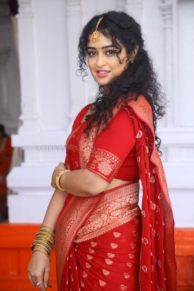 Actress Apsara Rani at New Movie Launch Photos 22