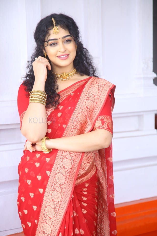 Actress Apsara Rani at New Movie Launch Photos 30