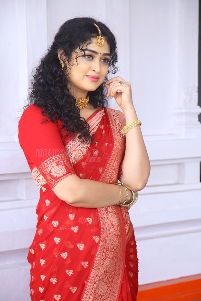 Actress Apsara Rani at New Movie Launch Photos 31