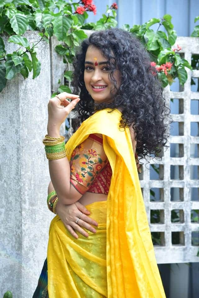 Actress Apsara Rani at Racharikam Movie Launch Pictures 30