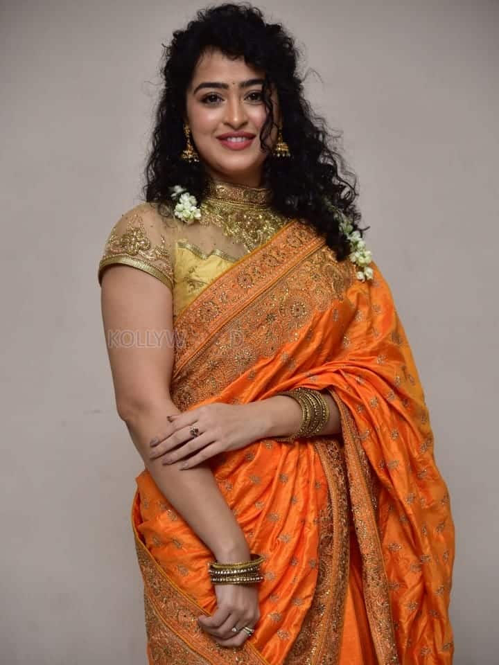 Actress Apsara Rani at Thalakona Trailer Launch Event Photos 18