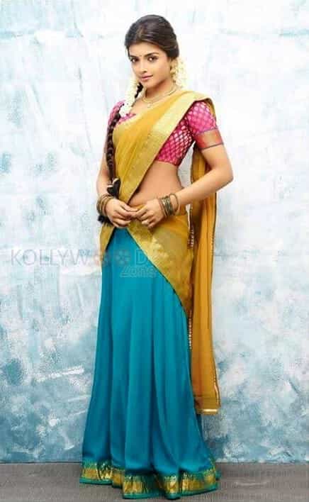 Actress Ashna Zaveri Traditional Photoshoot Photos