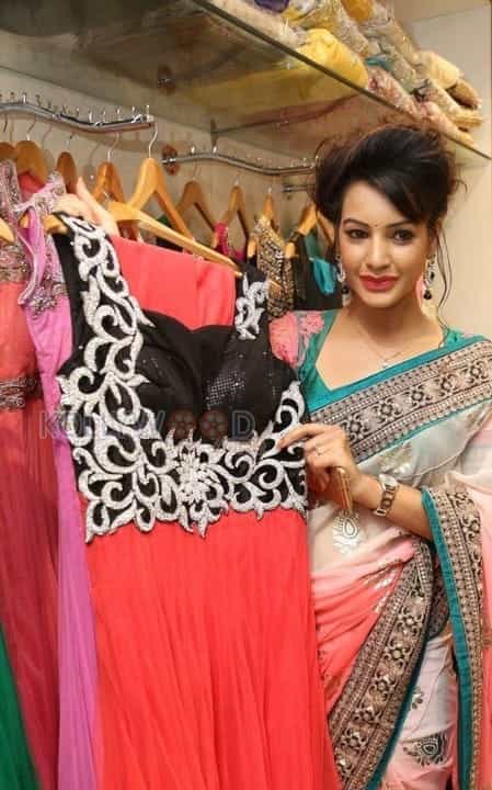 Actress Deeksha Panth At Nakshatra Designer Store Launch Photos