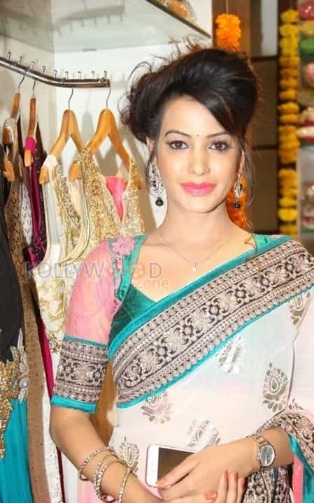 Actress Deeksha Panth At Nakshatra Designer Store Launch Photos