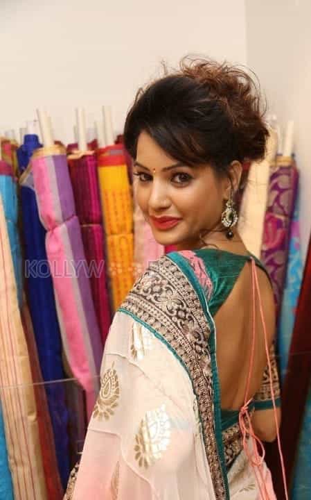 Actress Deeksha Panth At Nakshatra Designer Store Launch Photos