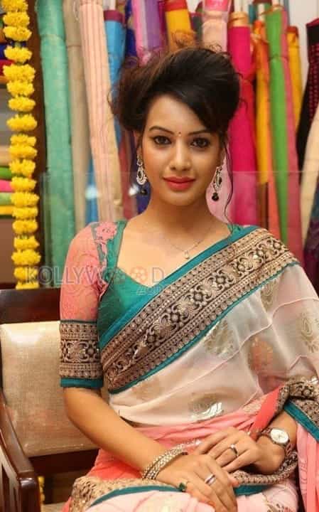 Actress Deeksha Panth At Nakshatra Designer Store Launch Photos