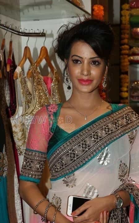 Actress Deeksha Panth At Nakshatra Designer Store Launch Photos