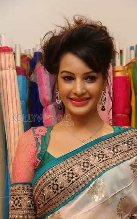 Actress Deeksha Panth At Nakshatra Designer Store Launch Photos