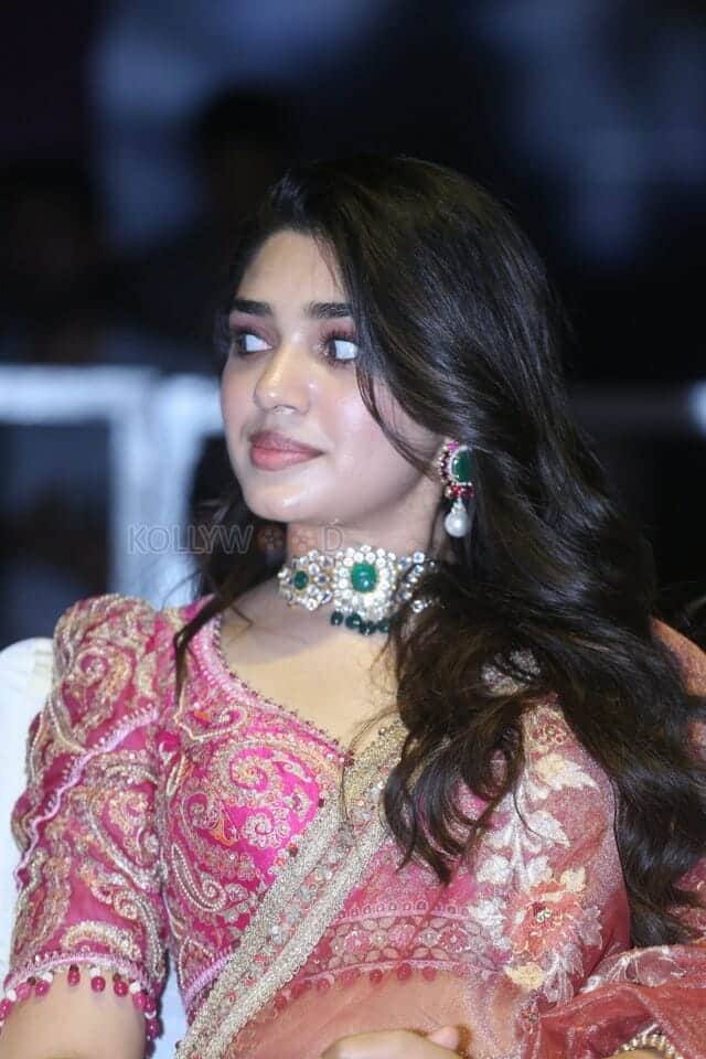 Actress Krithi Shetty at Custody Pre Release Event Photos 24
