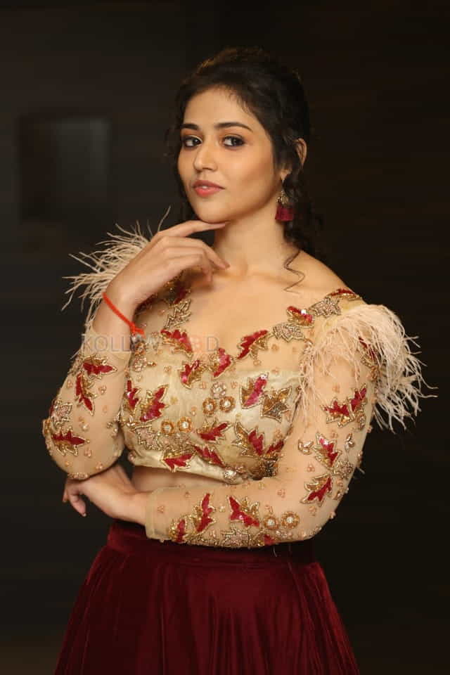 Actress Priyanka Jawalkar At Taxiwala Pre Release Event Photos