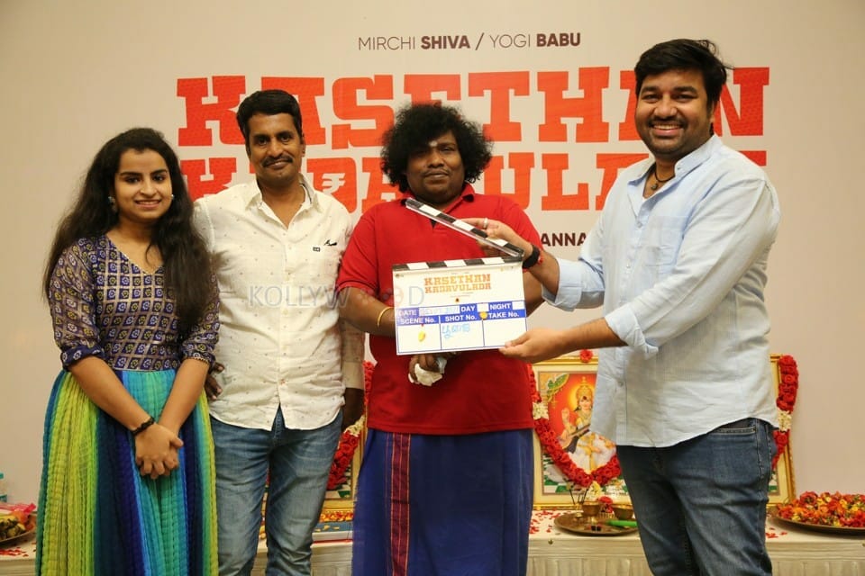 Kasethan Kadavulada Movie Pooja Pictures