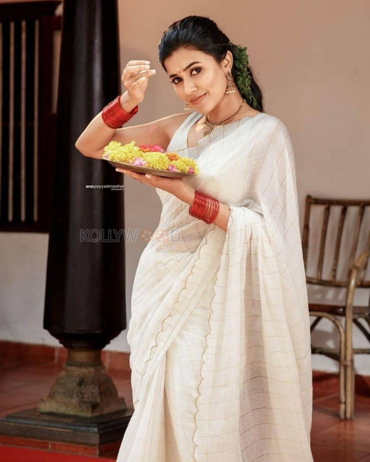 Malayalam Actress Anju Kurian Onam Photoshoot Pictures