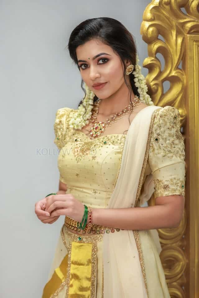 Malayalam Actress Anju Kurian Traditional Photoshoot Pictures 04