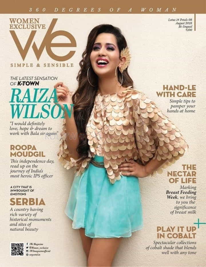 Raiza Wilson We Magazine Photoshoot Pictures