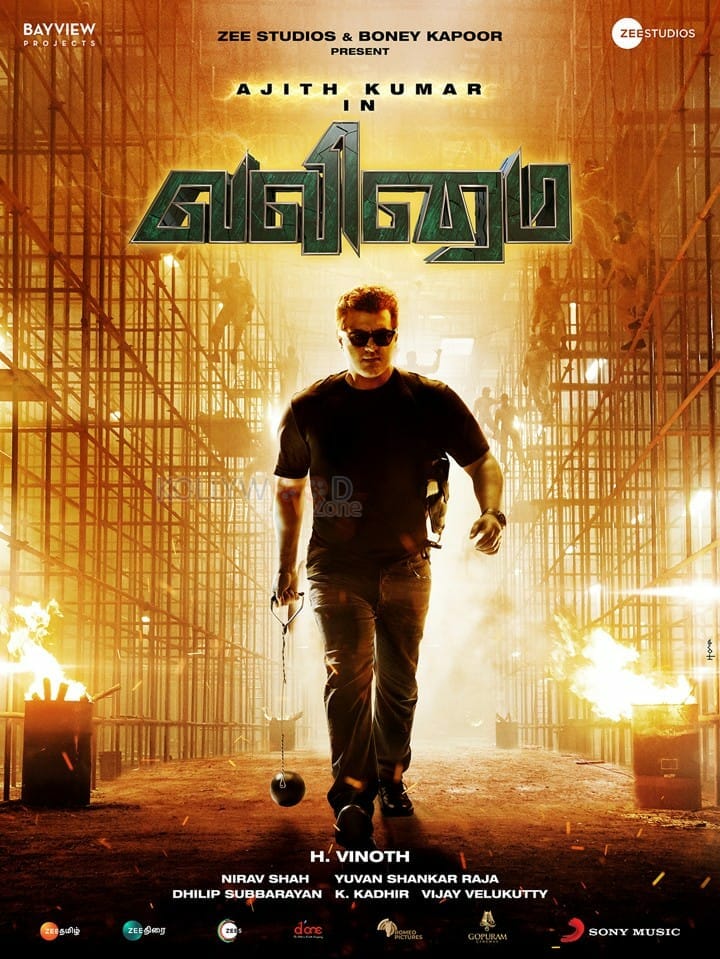 Valimai Tamil Poster