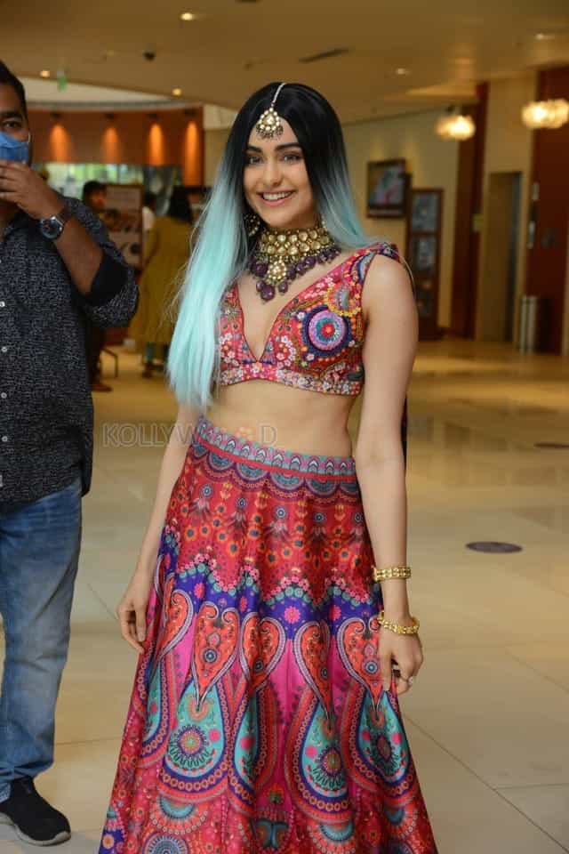 Actress Adah Sharma At Question Movie Song Launch Pictures