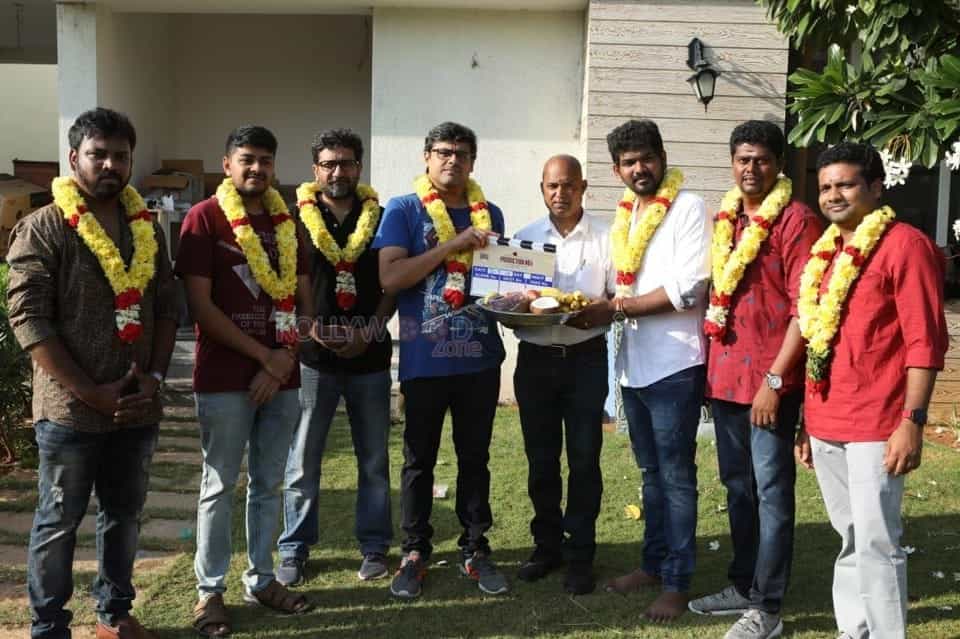 Actress Nayantharav S Netrikann Launch Pooja Stills