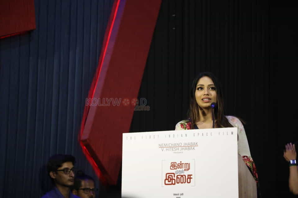 Actress Nivetha Pethuraj At Tik Tik Tik Music Launch Photos