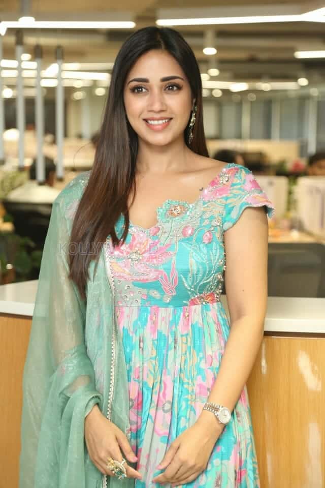 Actress Nivetha Pethuraj at Das Ka Dhamki Press Meet Pictures 01