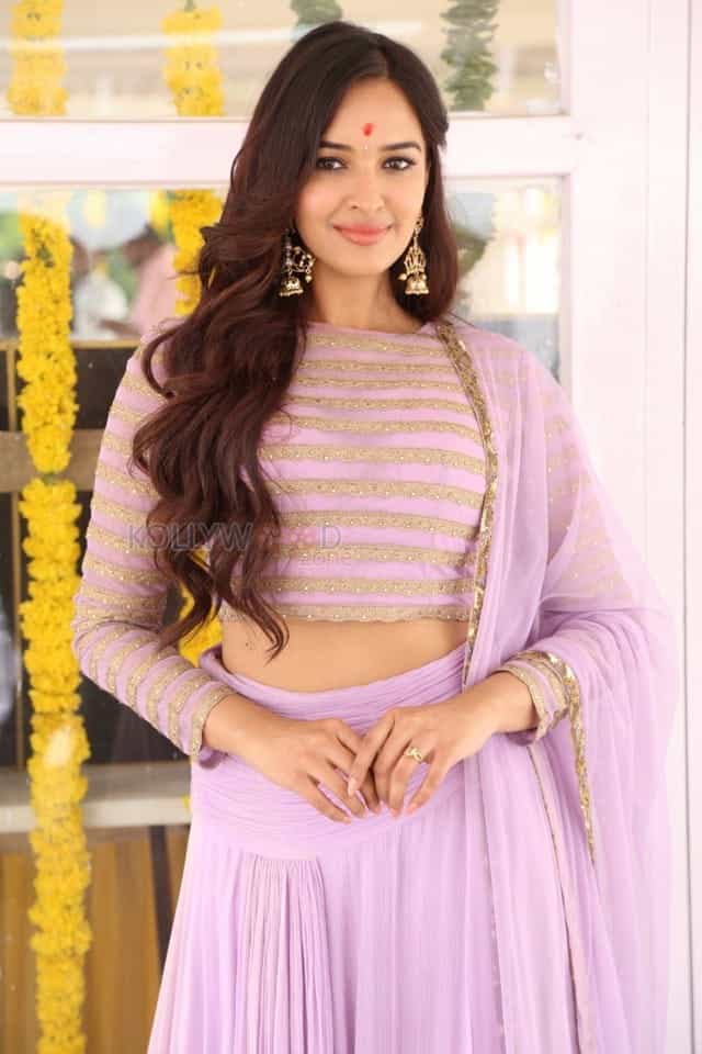 Actress Poojitha At Where Is The Venkatalakshmi Movie Opening Photos
