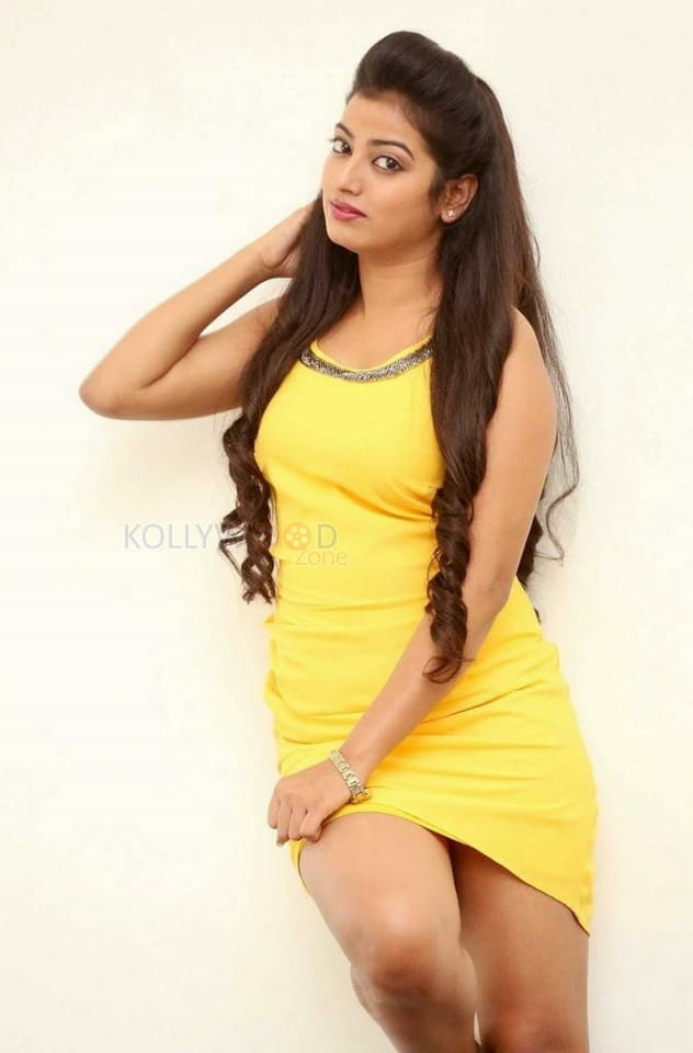 Actress Tarunika Singh Yellow Dress Photos